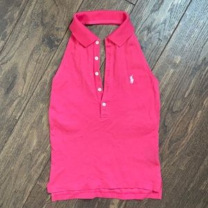 Magenta Ralph Lauren halter top